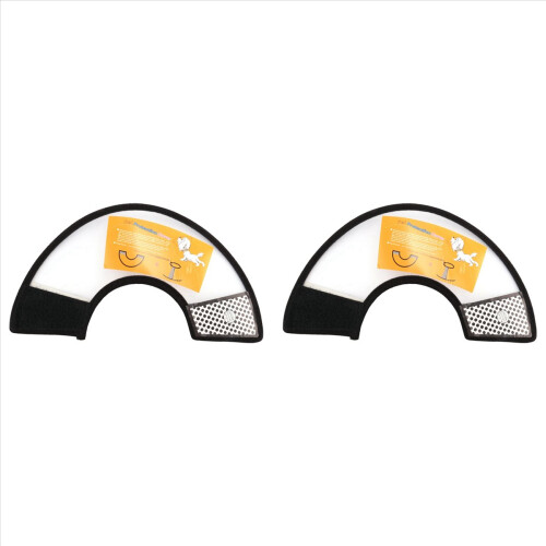 2X Elizabethan Dog Cat Pet Wound Healing Cone E- C 1