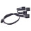 2X IDE 4Pin Modular Power Supply Cable for RM1000X 7