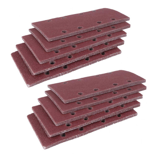 50 Pcs Sanding Pads,Sanding Paper Hook and Loop Sa