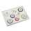 4Pcs Bead Design Board Bracelet Flocked Necklace B 6