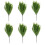 6X,7 Branches Green Artificial Plant Floral Persia 1