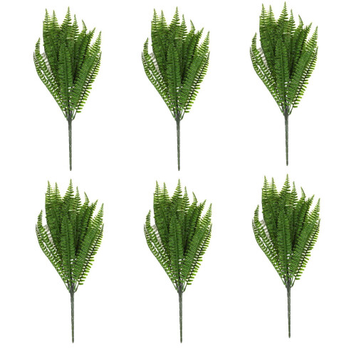 6X,7 Branches Green Artificial Plant Floral Persia