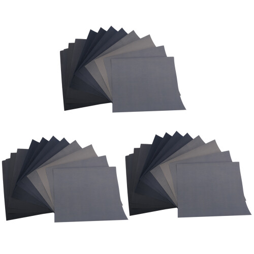36x Grit 1500 2000 2500 3000 5000 7000 High Polish