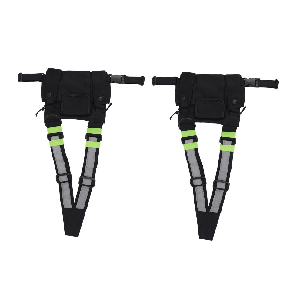 2X Radios Pocket Radio Chest Harness Front Pack Po 4852707571835