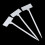 Gardens Planting Tools 150 Pcs Bonsai Plastic Plan 9