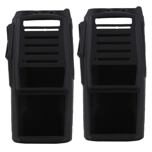 2X Handheld Radio Silicone Cover Protect Case for 1