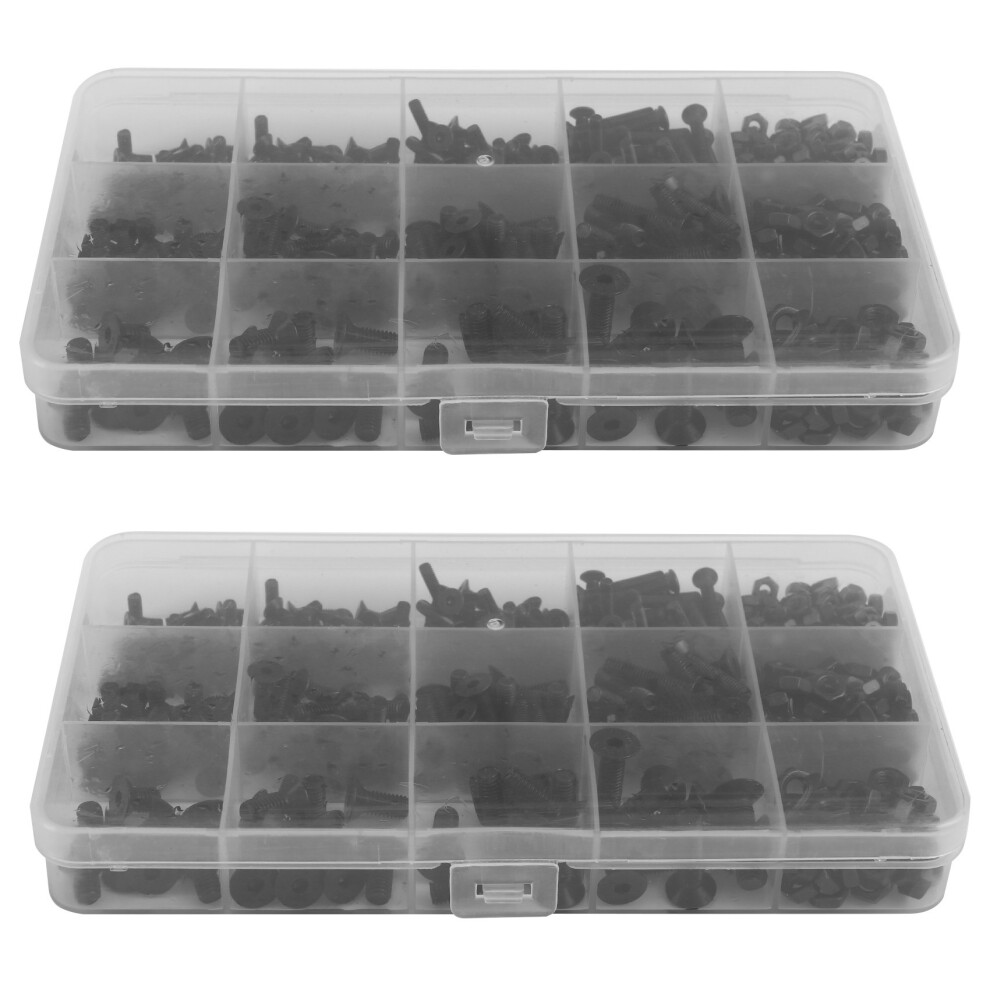 Photos - Nail / Screw / Fastener 920Pcs M3 M5 Alloy Steel Countersunk Flat Head Hex
