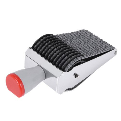 2X Multipurpose 12 Digit Alphabet Rolling Rubber S 2