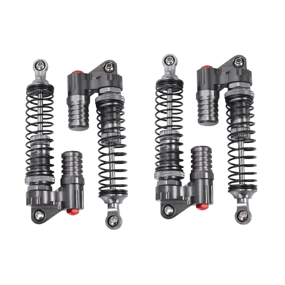 4Pcs Aluminium Alloy 90Mm Absorber Shocks For 1/10 4852707574379
