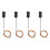 4X 3 Color Traffic Light Signals Ho Oo Scale Model 1