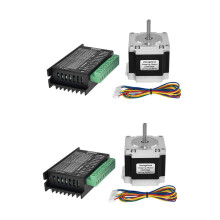2X Nema 23 23HS5628 Stepper Motor 57 2.8A with TB6