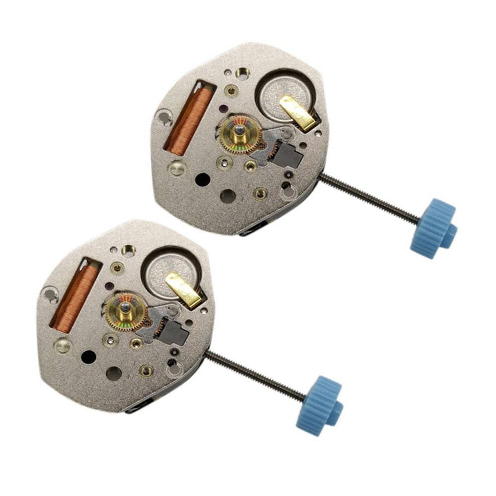 2X Quartz Watch Replacement Movement Repair Access 4854184494072