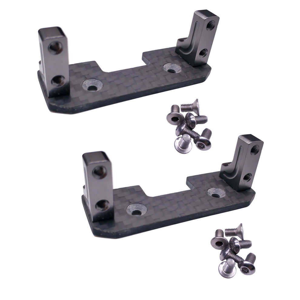 Photos - Parts for Drones & RC models 2X Aluminum Servo Mount + Carbon Holder for 1:10 A