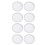 8 Pack Big Diy Round Coaster Silicone Mold, Diamet 2