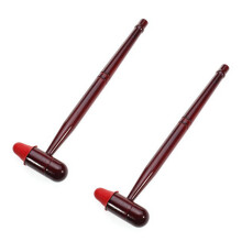 2X Wooden Massage Hammer Stress Relax Device Knock