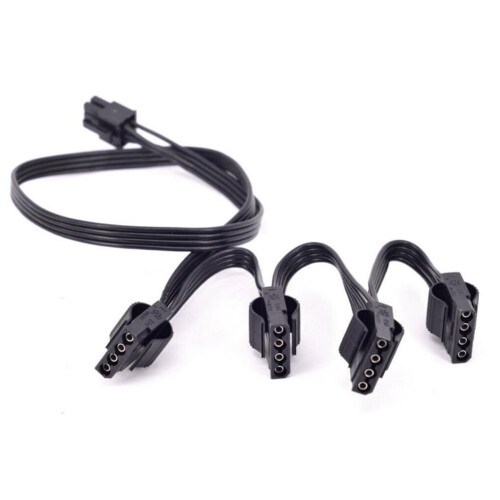 3X IDE 4Pin Modular Power Supply Cable for RM1000X 2