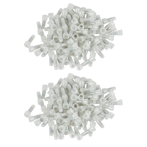 200Pcs Nylon Closed End Cap Insulated Connectors W 1
