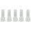 200Pcs Nylon Closed End Cap Insulated Connectors W 3