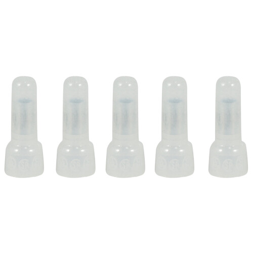 200Pcs Nylon Closed End Cap Insulated Connectors W 2