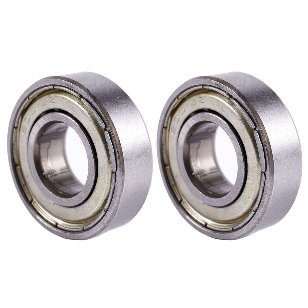 2X 6001Zz Double Shielded Deep Groove Ball Bearing 4852707581322