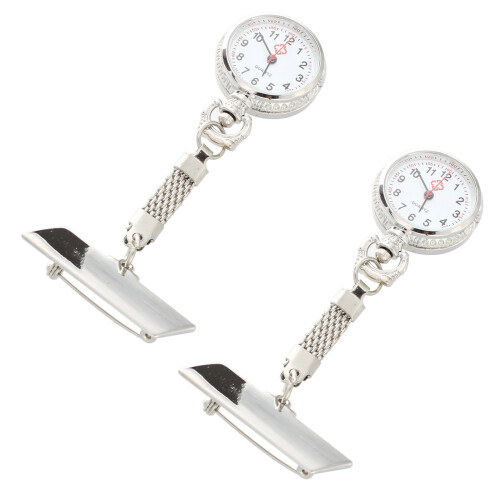 2X Quartz Movement with Brooch Pin