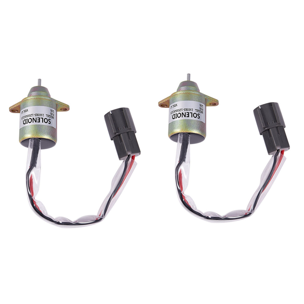 2X 12V Flameout Solenoid Valve 1503Es-12S5suc12s 1 Gold 4852707577202