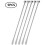 10 Pcs Reusable Swizzle Sticks Coffee Stirrers Bev 6