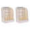 2X Grass Frame Hay Feeder Manger Rack for Guinea F 1