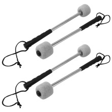 4Pcs Drum Mallet Felt Head Percussion Mallets Timp