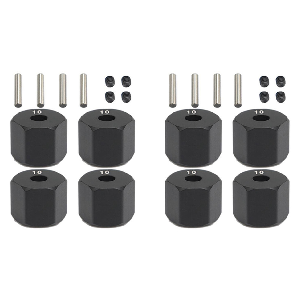 8Pcs 12Mm Wheel Hex Hub Thickness For 1/10 Rc Craw 4854184490005