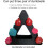 2X Weight Rack for Dumbbells Multifunctional 3/5 L 5