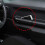 4Pcs Front Row Door Side Storage Box Handle Pocket 4
