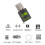 2X USB WiFi Bluetooth Adapter, 600Mbps Dual Band W 4