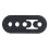 2X Universal Black Rubber Car Exhaust Hanger Bushi 5