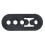 2X Universal Black Rubber Car Exhaust Hanger Bushi 4