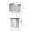2X Stainless Steel Chopsticks Holder Hanging Cutle 6