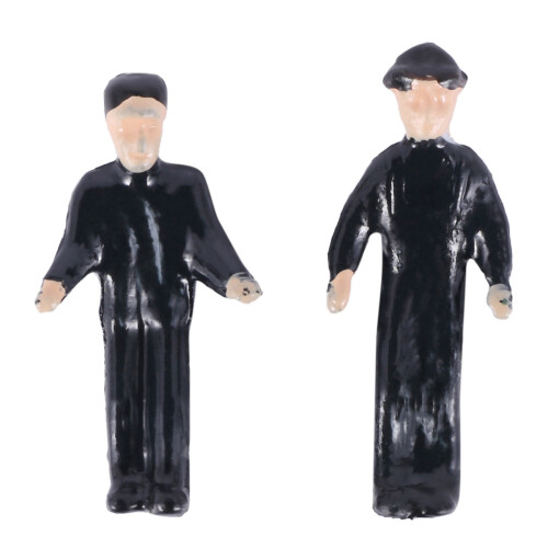 50Pcs 1:87 Figurines Painted Figures Miniatures of 2