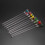 20Pcs Cocktail Stirrer Drink Mixing Stick Set Acry 3