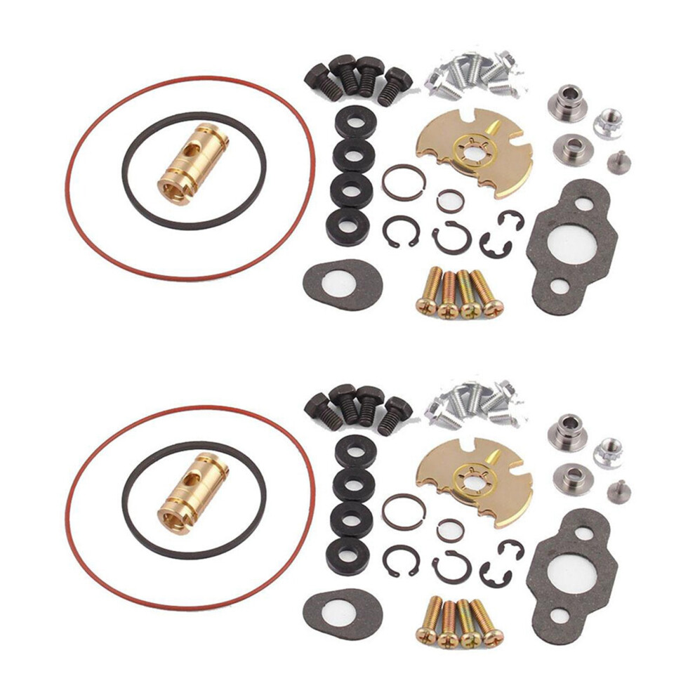 2X Turbocharger Turbo Rebuild Repair Service Kit F 4854184491699