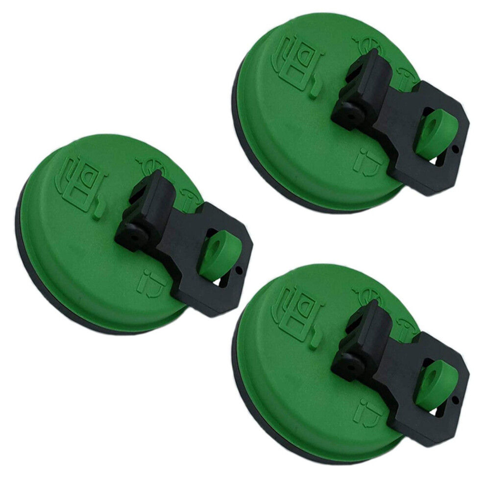 3X Locking Cap Fit For Cat 216B 226B 236B 242B 246 4854184463351