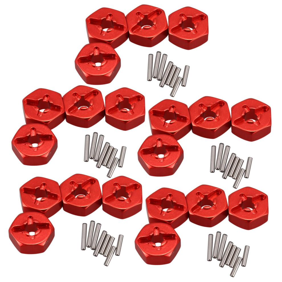 20X Aluminum Alloy 12Mm Combiner Wheel Hub Hex Ada 4854184464549