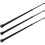 3X Spring Extendable Loaded Curtain Rail Pole Tele 2