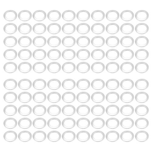 100 Pack Curtain Grommet, Inner Diameter 43mm Eyel