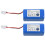 2X 14.8V 2800Mah Replacement Battery for A4 A4S A6 1