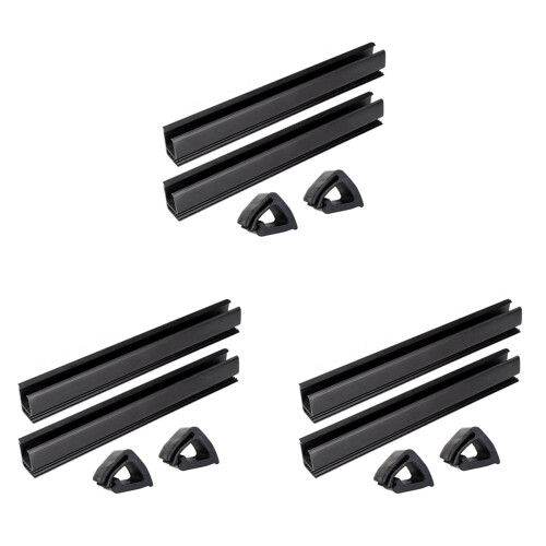 3X Golf Cart Windshield Mounting Clips Kit for Clu 1