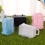 2X Pink Mini Roller Travel Suitcase Candy Box Pers 10