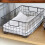 4Pcs Wire Storage Baskets with Handles, Metal Orga 7