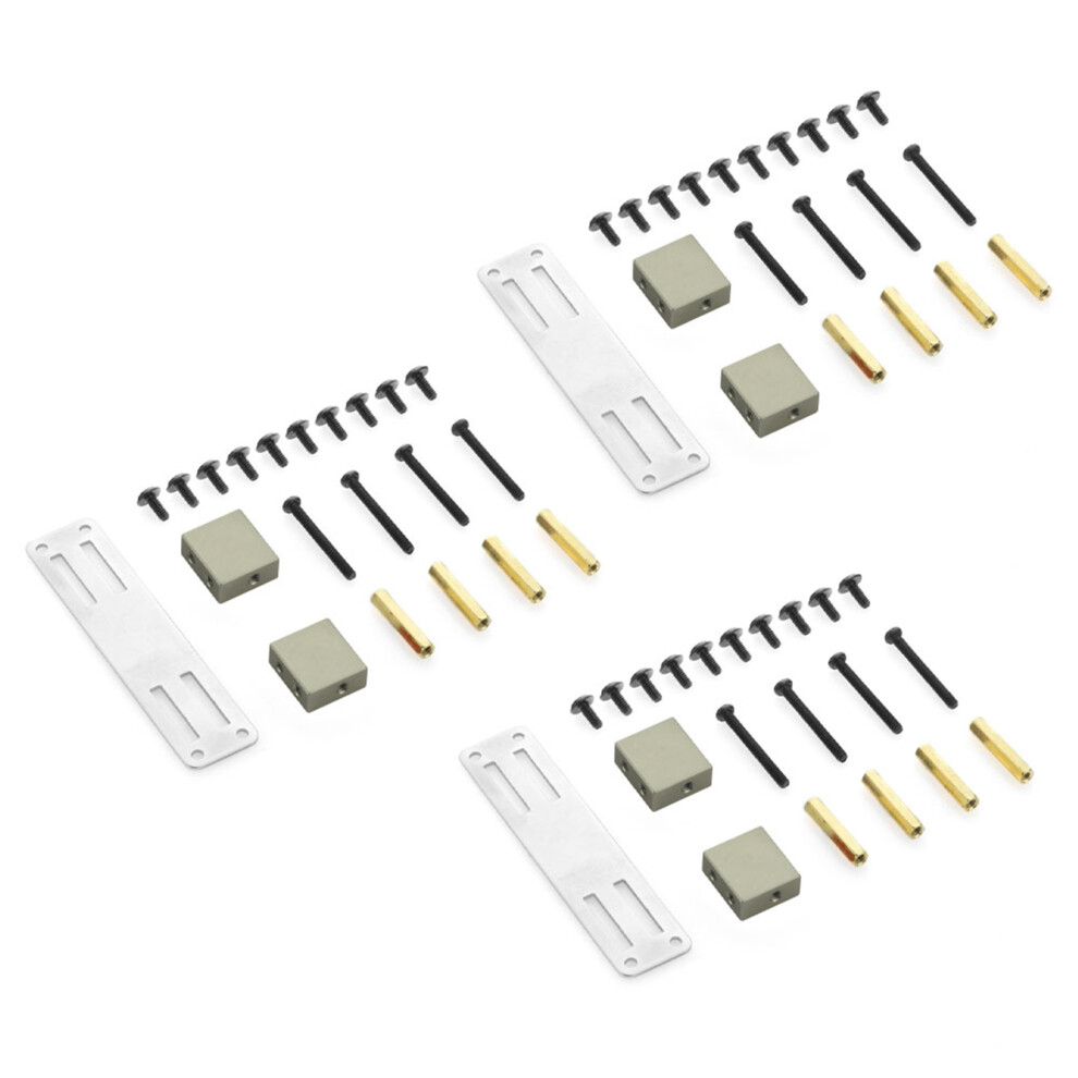 5X Metal Servo Fixed Mount Bracket Kit For Mn D90 4854184465195