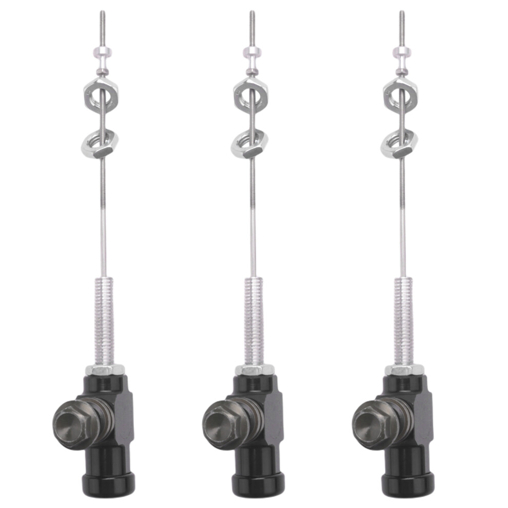 3X Hydraulic Clutch Master Cylinder Rod Brake Pump Black 4854184497820