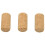 200Pcs Straight Wood Corks Wine Stopper Bottle Con 6